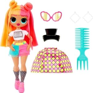 👑L.O.L. Surprise! Pink and Yellow Fashion Doll with Accessories